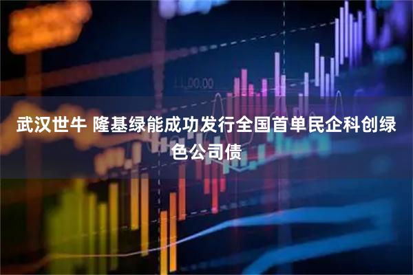 武汉世牛 隆基绿能成功发行全国首单民企科创绿色公司债